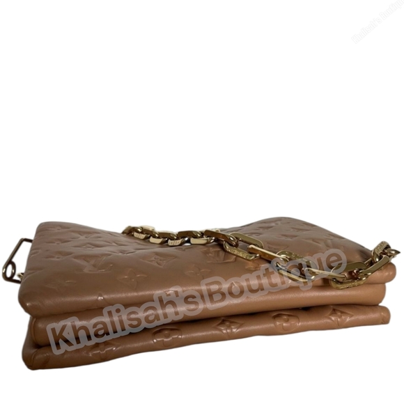 RARE Authentic Louis Vuitton Coussin PM CAMEL in Excellent Condition! - Picture 9 of 16
